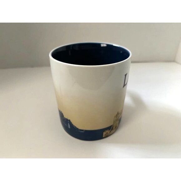 STARBUCKS London Coffee Mug Global Icon Collectors 16oz 2009 Blue Inside - Picture 4 of 6